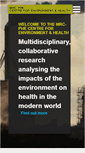 Mobile Screenshot of environment-health.ac.uk
